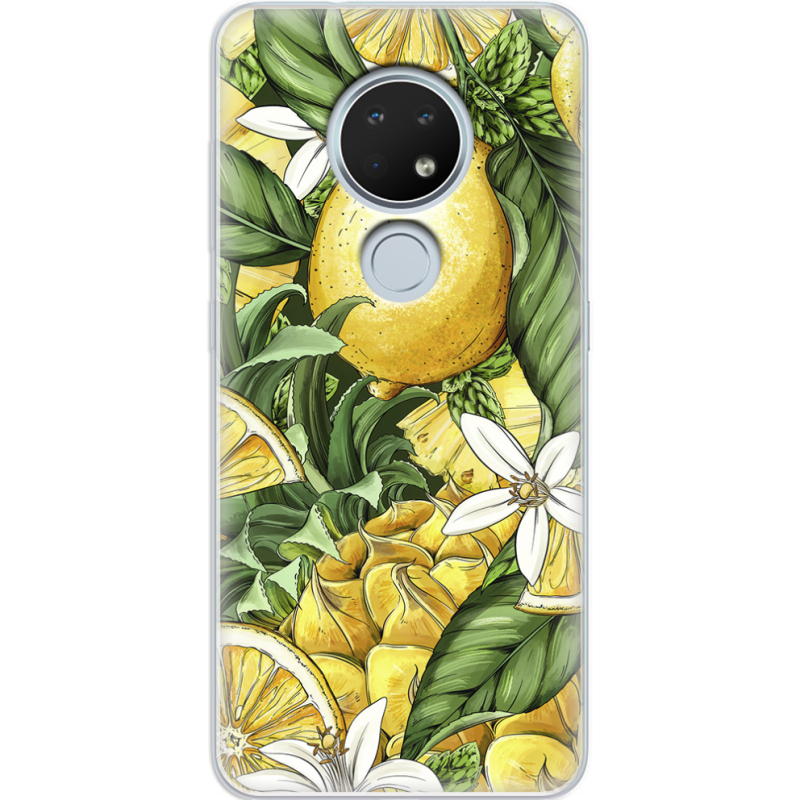 Чехол Uprint Nokia 7.2 Lemon Pattern