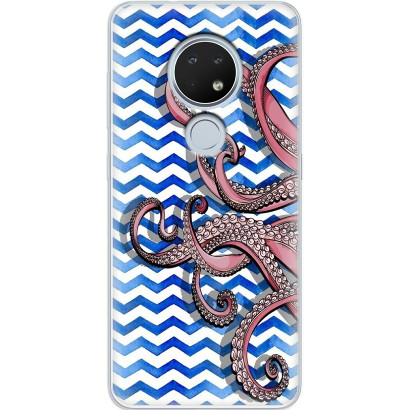 Чехол Uprint Nokia 7.2 Sea Tentacles