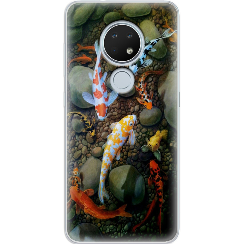 Чехол Uprint Nokia 7.2 Underwater Koi
