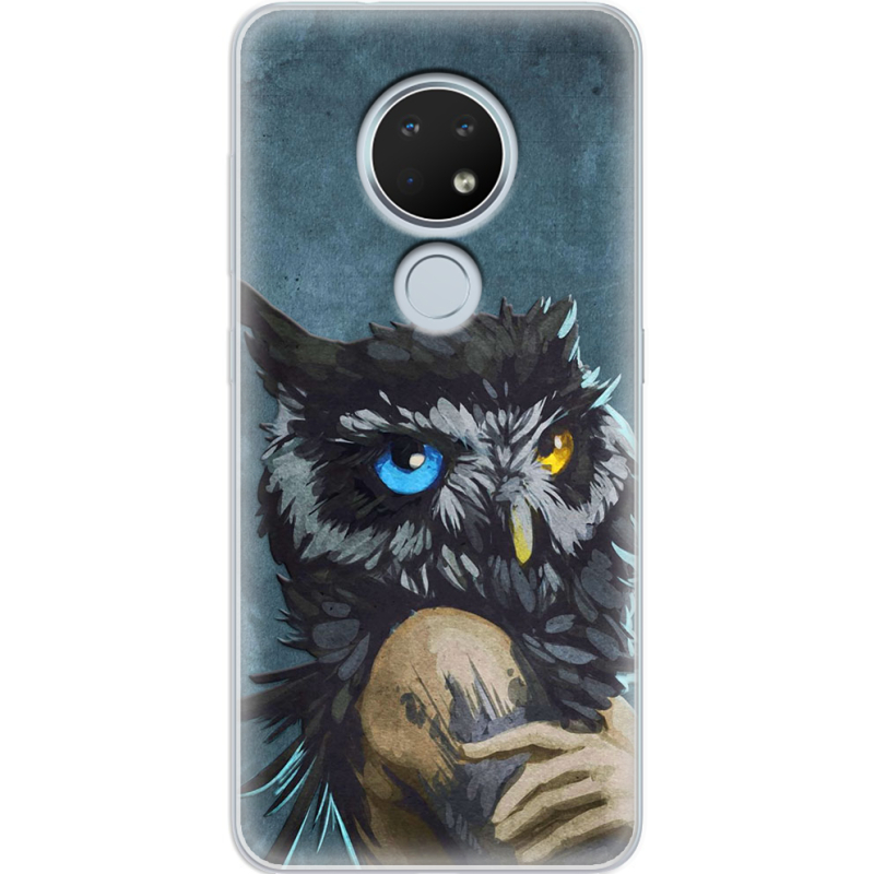 Чехол Uprint Nokia 7.2 Owl Woman