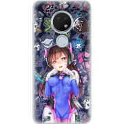 Чехол Uprint Nokia 7.2 Overwatch D.VA