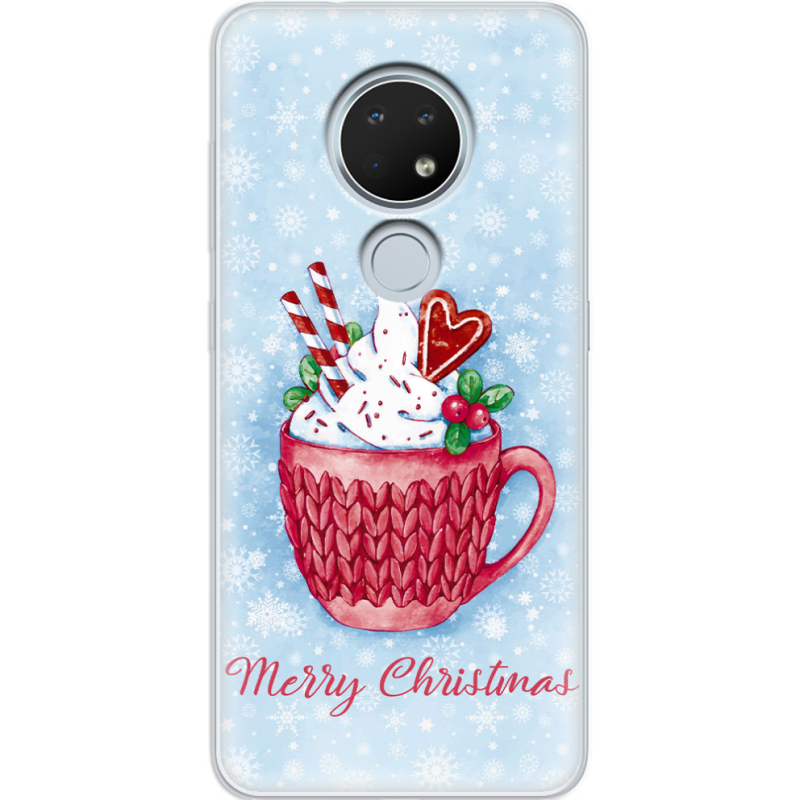 Чехол Uprint Nokia 7.2 Spicy Christmas Cocoa