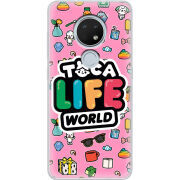Чехол Uprint Nokia 7.2 Toca Boca Life World