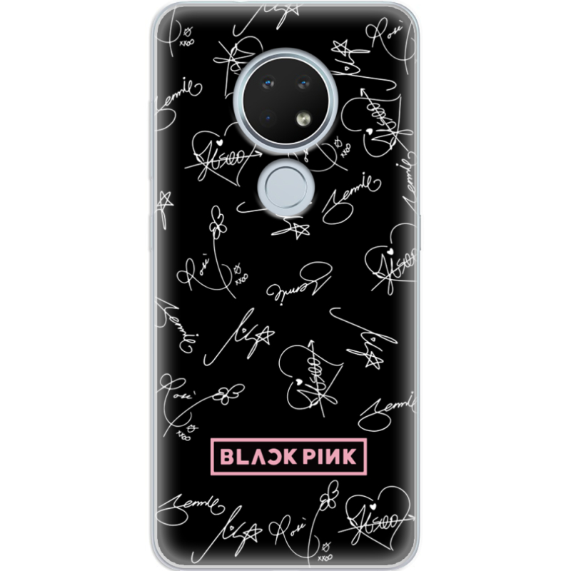 Чехол Uprint Nokia 7.2 Blackpink автограф
