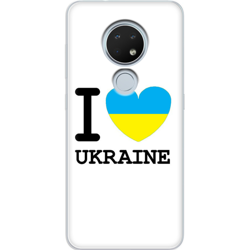 Чехол Uprint Nokia 7.2 I love Ukraine
