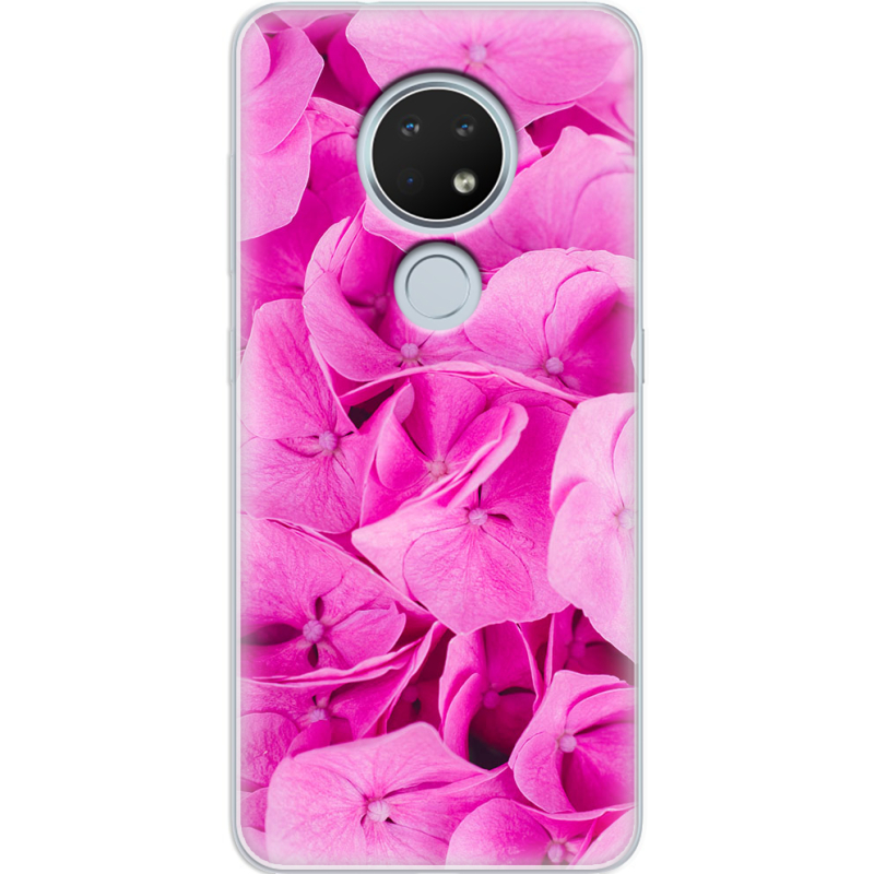 Чехол Uprint Nokia 7.2 Pink Flowers