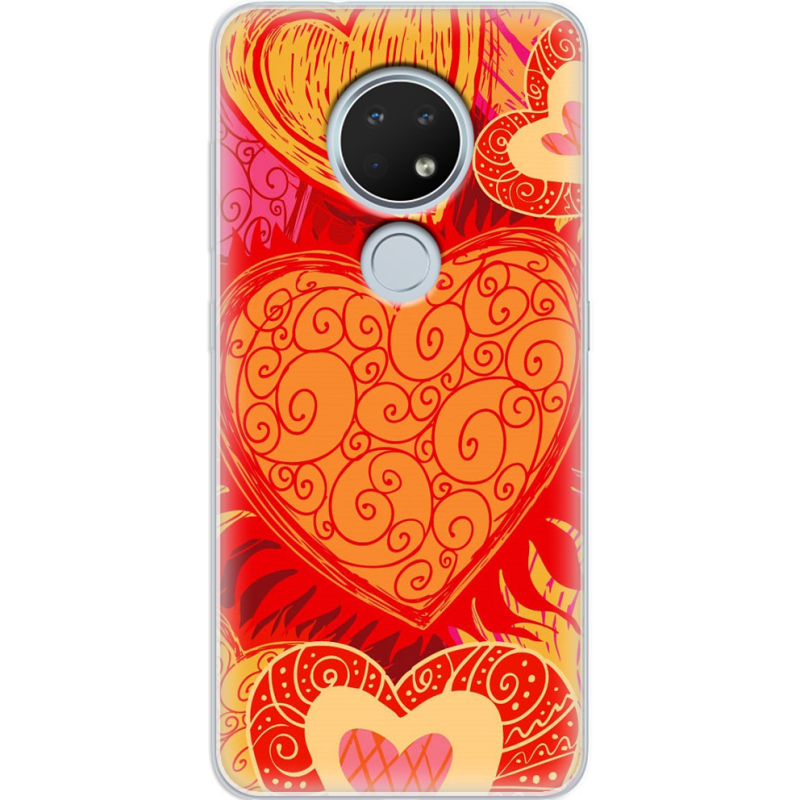 Чехол Uprint Nokia 7.2 Warm Hearts