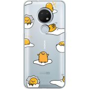 Прозрачный чехол Uprint Nokia 7.2 Gudetama