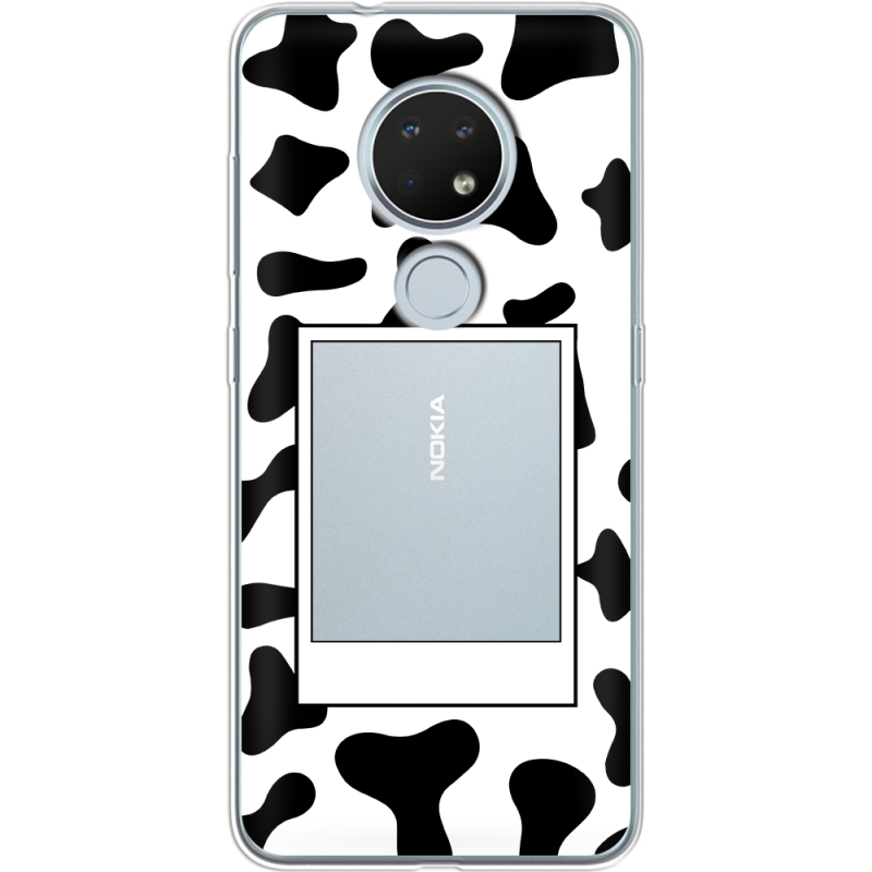 Прозрачный чехол Uprint Nokia 7.2 Cow