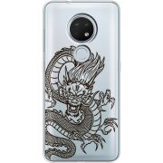 Прозрачный чехол Uprint Nokia 7.2 Chinese Dragon