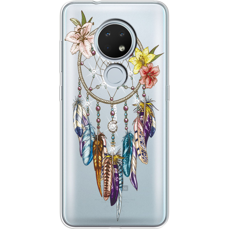 Чехол со стразами Nokia 7.2 Dreamcatcher