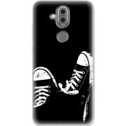 Чехол Uprint Nokia 8.1 Black Sneakers