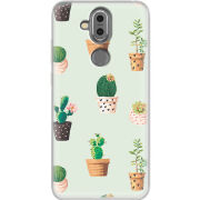 Чехол Uprint Nokia 8.1 L-green Cacti