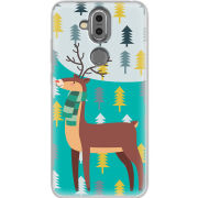 Чехол Uprint Nokia 8.1 Foresty Deer