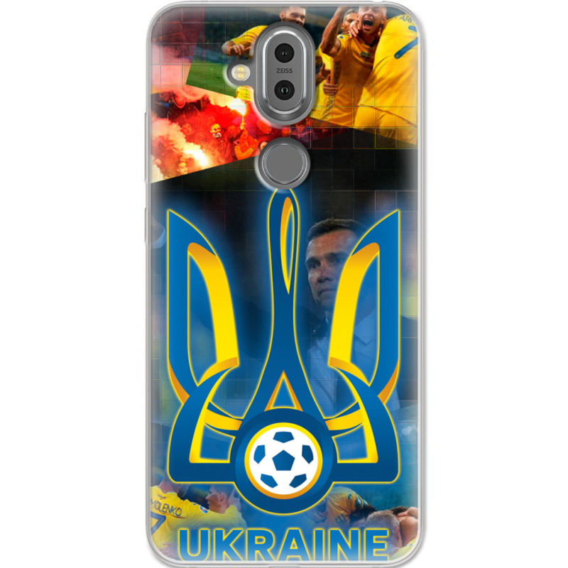 Чехол Uprint Nokia 8.1 UA national team