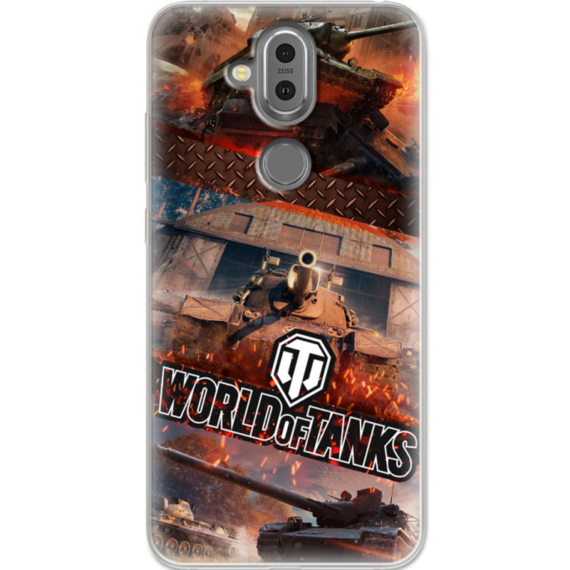 Чехол Uprint Nokia 8.1 World Of Tanks