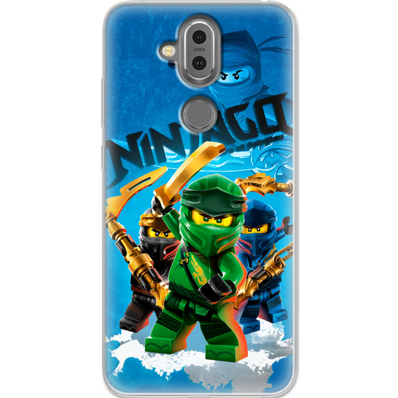 Чехол Uprint Nokia 8.1 Lego Ninjago