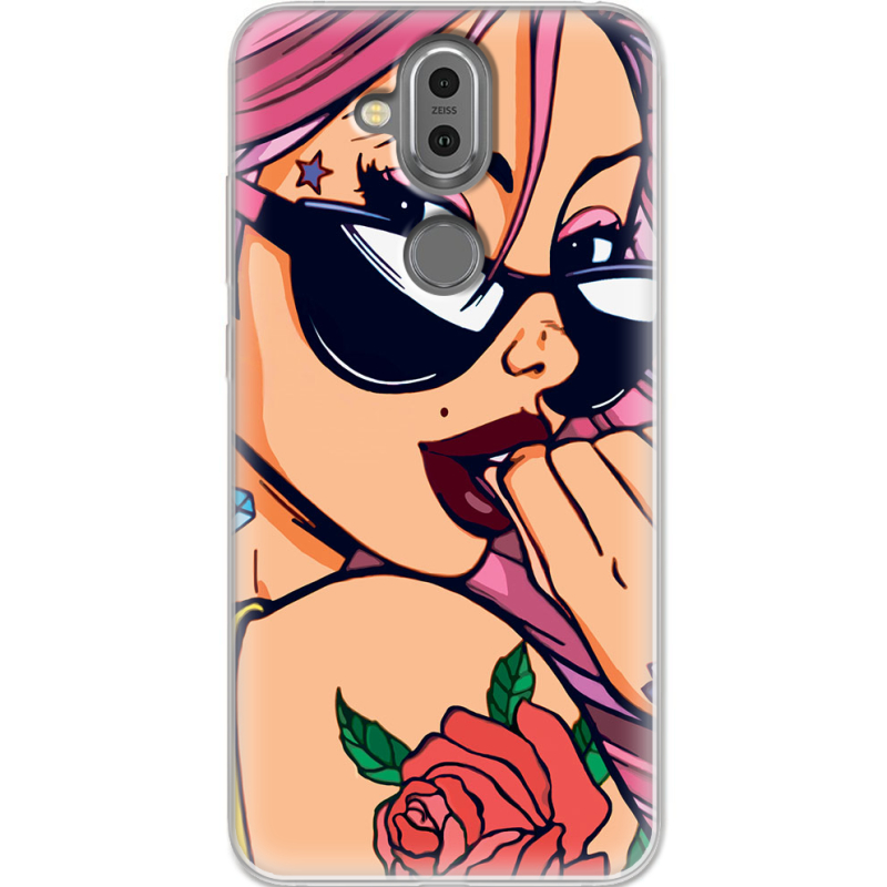 Чехол Uprint Nokia 8.1 Pink Girl