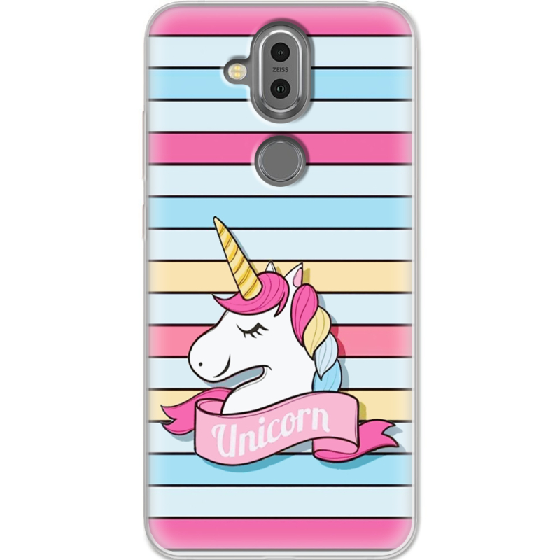 Чехол Uprint Nokia 8.1 Unicorn