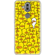 Чехол Uprint Nokia 8.1 Yellow Ducklings