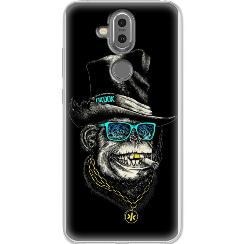 Чехол Uprint Nokia 8.1 Rich Monkey