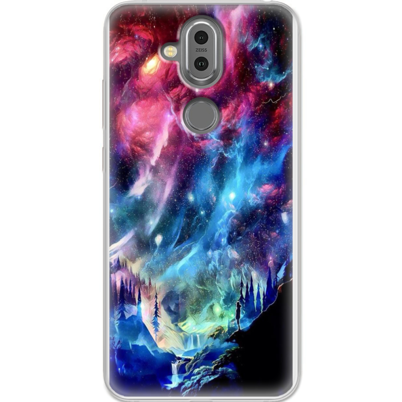 Чехол Uprint Nokia 8.1 Northern Lights