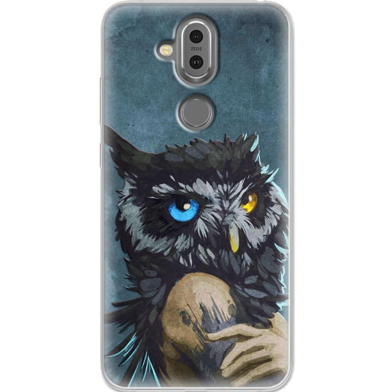 Чехол Uprint Nokia 8.1 Owl Woman