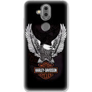 Чехол Uprint Nokia 8.1 Harley Davidson and eagle
