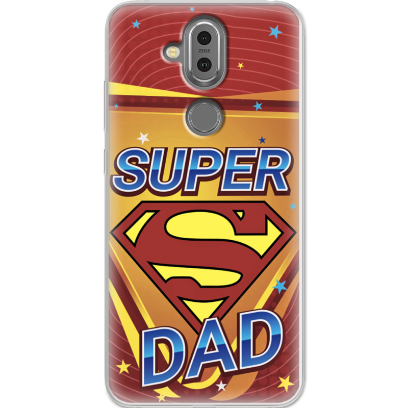 Чехол Uprint Nokia 8.1 Super Dad