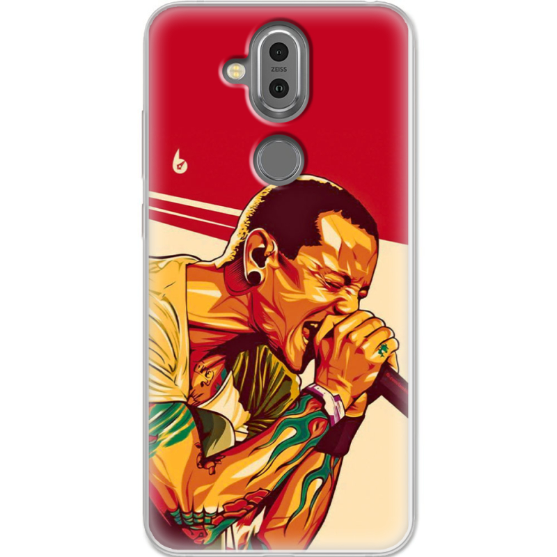 Чехол Uprint Nokia 8.1 Chester Bennington