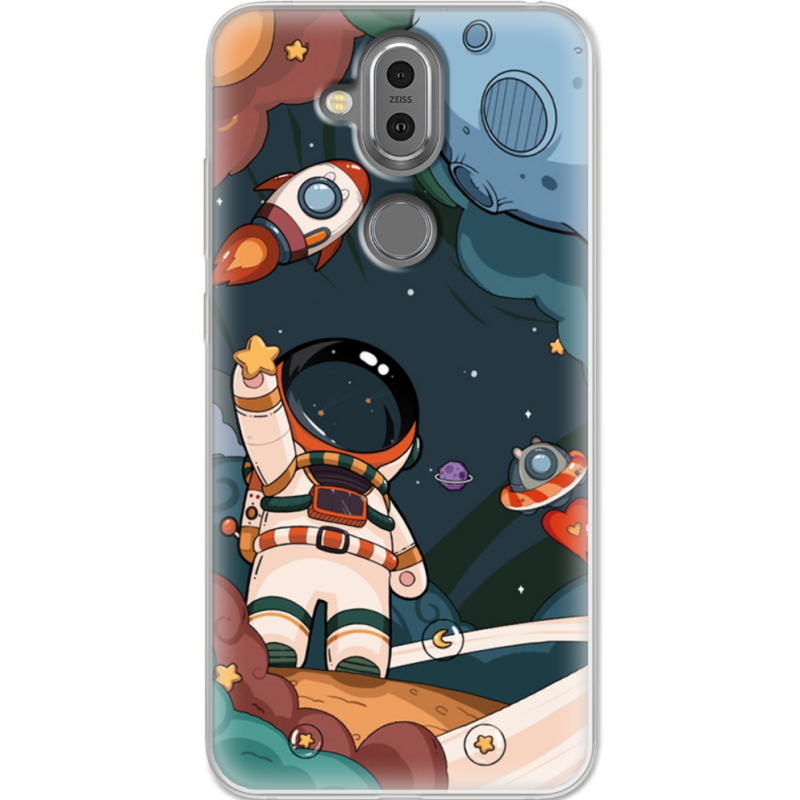 Чехол Uprint Nokia 8.1 Space Mission