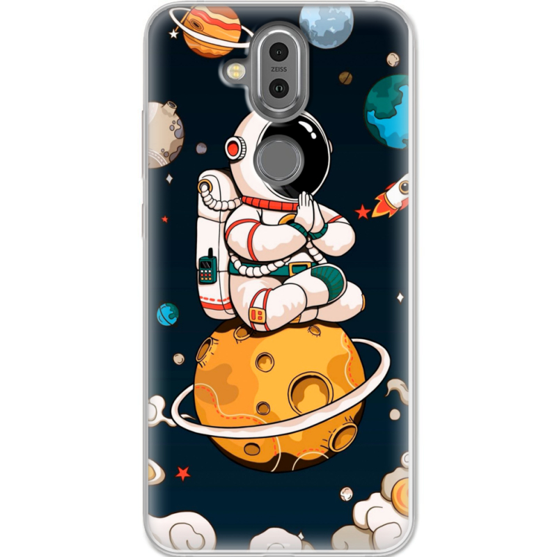 Чехол Uprint Nokia 8.1 Astronaut