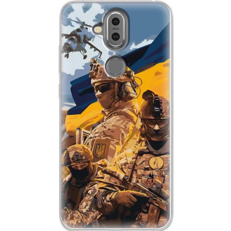 Чехол Uprint Nokia 8.1 Воїни ЗСУ