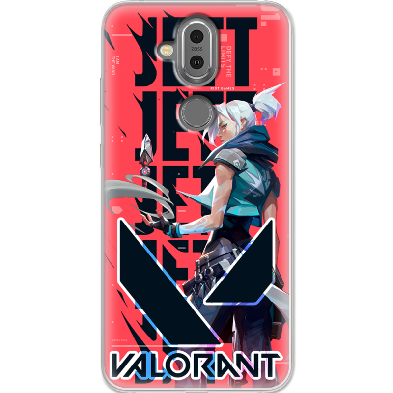 Чехол Uprint Nokia 8.1 Valorant Jett