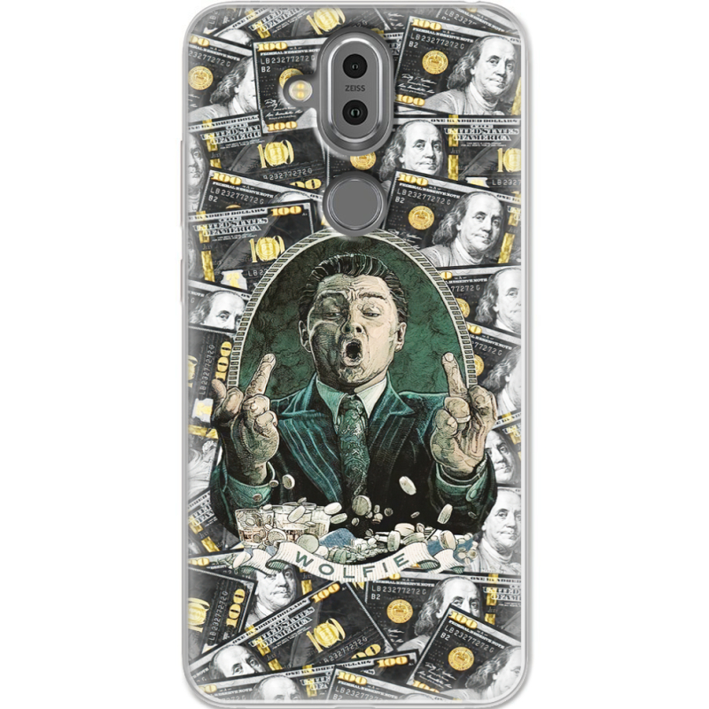 Чехол Uprint Nokia 8.1 Wolfie
