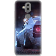 Чехол Uprint Nokia 8.1 Silver Car