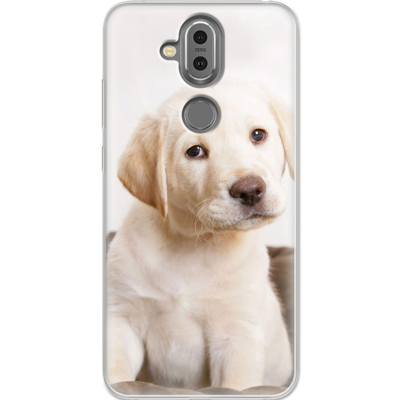 Чехол Uprint Nokia 8.1 Puppy Labrador