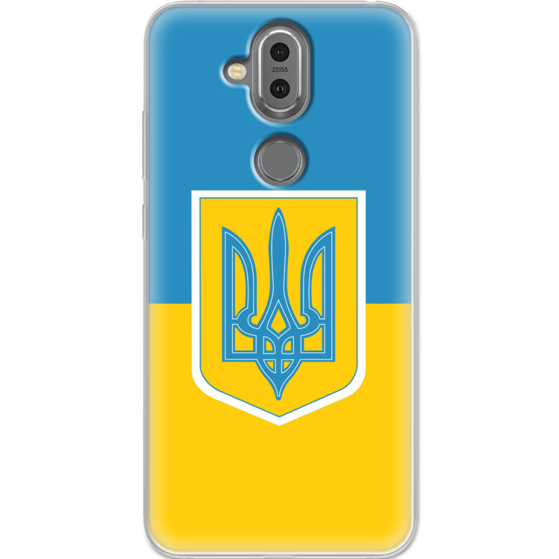 Чехол Uprint Nokia 8.1 Герб України