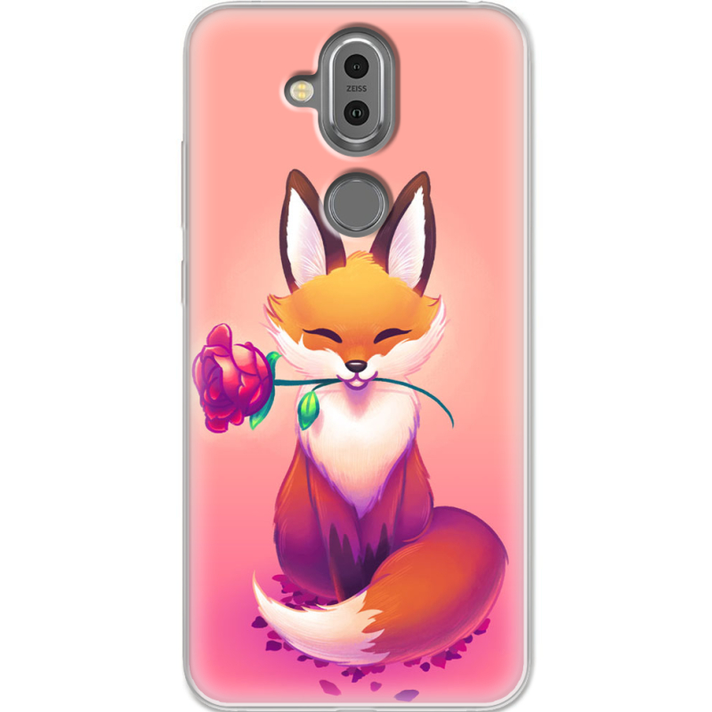 Чехол Uprint Nokia 8.1 Cutie Fox