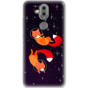 Чехол Uprint Nokia 8.1 Fox-Astronauts