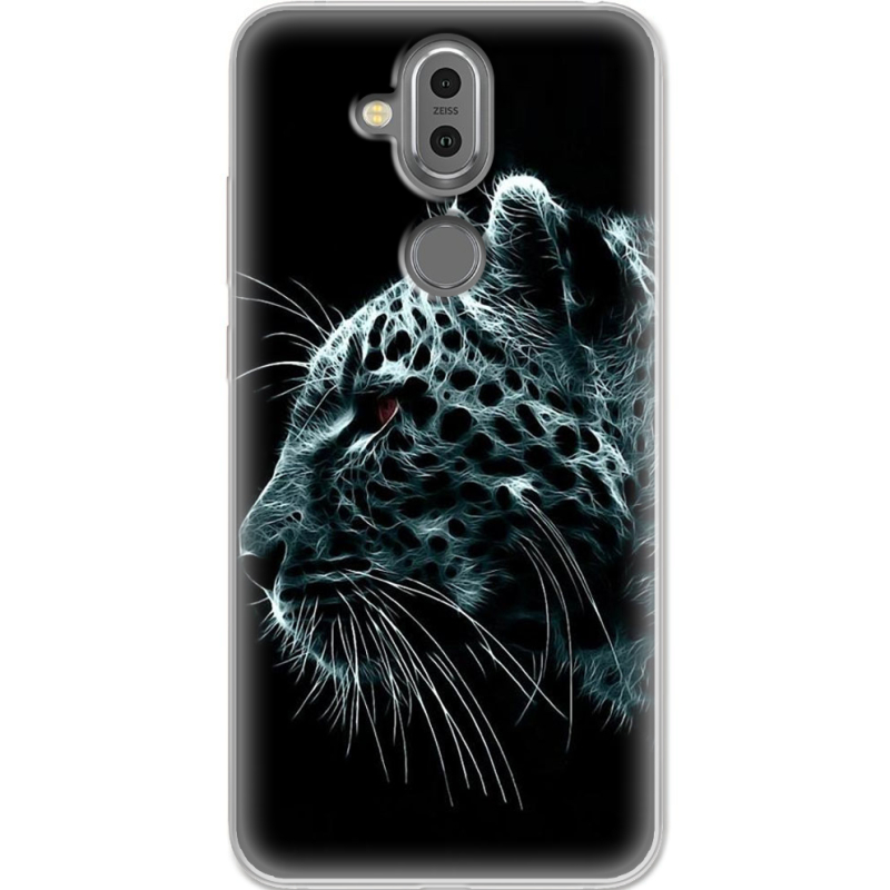 Чехол Uprint Nokia 8.1 Leopard