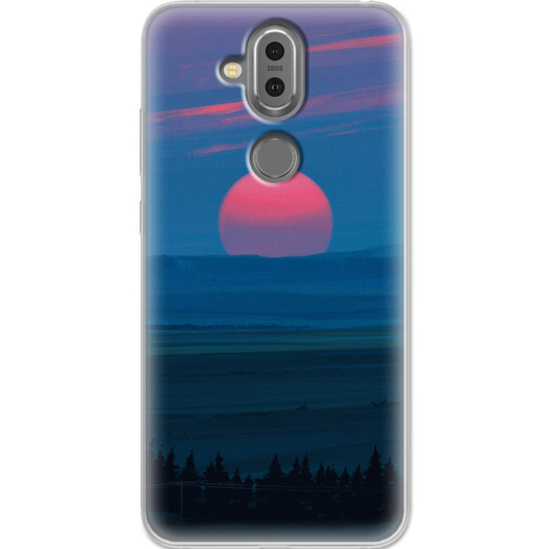 Чехол Uprint Nokia 8.1 Cold Red Light