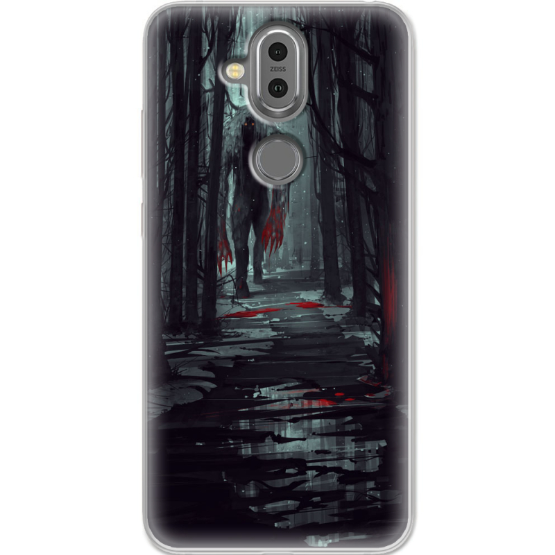 Чехол Uprint Nokia 8.1 Forest and Beast