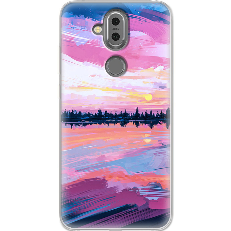 Чехол Uprint Nokia 8.1 Sky Mirror