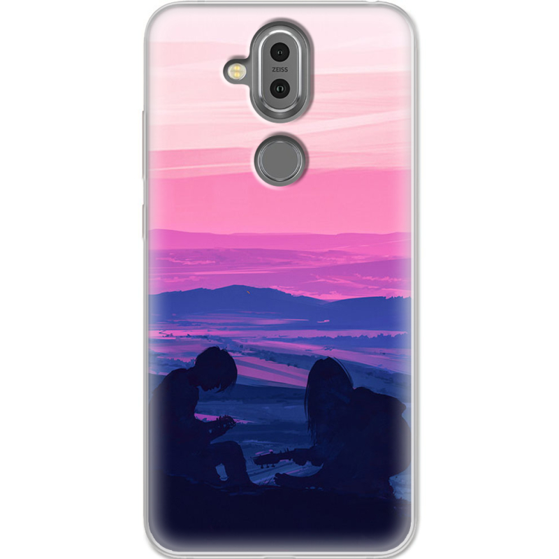 Чехол Uprint Nokia 8.1 Top of the World