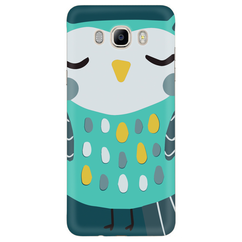 Чехол Uprint Samsung J510 Galaxy J5 2016 Green Owl