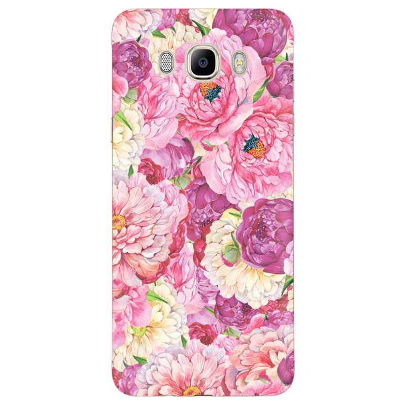 Чехол Uprint Samsung J510 Galaxy J5 2016 Pink Peonies