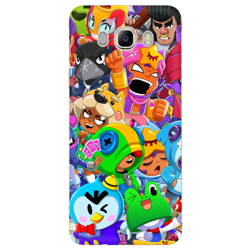 Чехол Uprint Samsung J510 Galaxy J5 2016 friends brawl stars