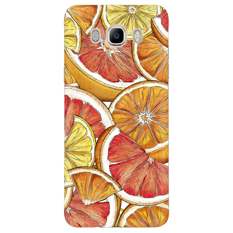 Чехол Uprint Samsung J510 Galaxy J5 2016 Citrus Pattern
