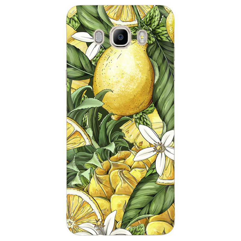 Чехол Uprint Samsung J510 Galaxy J5 2016 Lemon Pattern